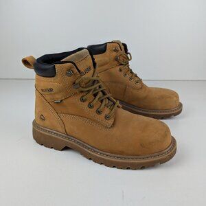 WOLVERINE Men's Floorhand Steel-Toe 6'' Work Boot Wheat W10632 Size 7 M.